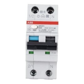  Автоматический выключатель дифференциального тока ABB DS201 C20 AC30 2CSR255080R1204 