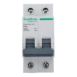  Автоматический выключатель Systeme electric City9 Set (АВ) С (C9F34240) 40А 2P 4.5kA 230В 