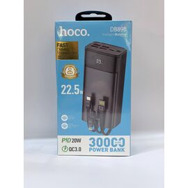  Power Bank Hoco DB89B 22.5W fully compatible power bank with digital display and cable (30000mAh) 