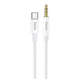  Кабель Type-C - 3.5mm Hoco UPA19 100см  (silver) (215763) 