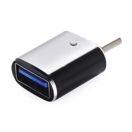  Переходник iNeez 912887 OTG USB to Type-C 3.0 converter + Flash Black 