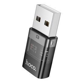  Переходник Type-C (м) - USB (п) Hoco UA36C (black) (240954) 