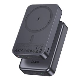  Аккумулятор внешний резервный HOCO J160A Original PD20W magnetic (10000mAh) (серый) 