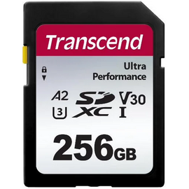  Карта памяти Transcend 340S SDXC, 256 Гб, (TS256GSDC340S) UHS-I Class U3 V30 A2 