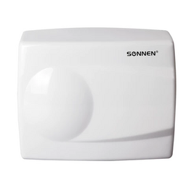  Сушилка для рук SONNEN HD-298 (604193) 1500Вт, металлический корпус, антивандальная, белая 