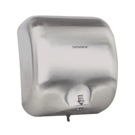  Сушилка для рук SONNEN HD-999 (604746) 1800Вт, нержавеющая сталь, антивандальная, хром 
