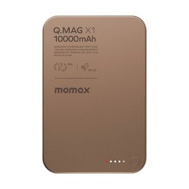  Power bank MOMAX IP117AL2 Q.Mag X1 (10000mAh) Magnetic Wireless Battery Pack Gold 