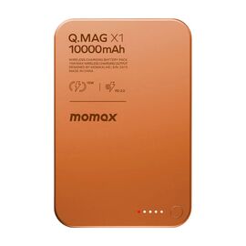  Power bankMOMAX IP117AM Q.Mag X1 10000mAh Magnetic Wireless Battery Pack Orange 