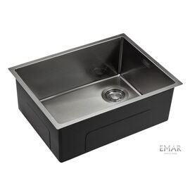 Кухонная мойка Emar EMB-540(UN) PVD Dark вороненая сталь 