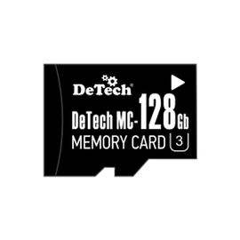  DeTech MC-128Gb Карта памяти (U3 с адаптером) 