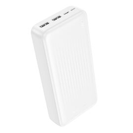  Внешний аккумулятор Borofone BJ78A 10W (5V/2A) 20000mAh Micro/Type-C/USB*2 (white)(242471) 