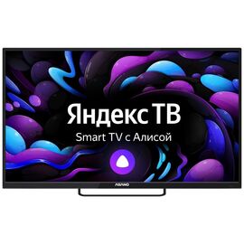  55" Телевизор ASANO 55LU8120T черный 3840x2160, 4K Ultra HD, 60 Гц, Wi-Fi, Smart TV, Яндекс ТВ 