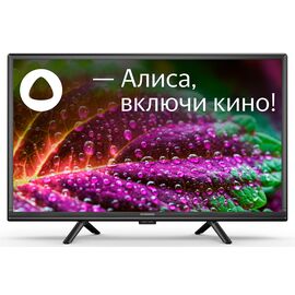  24" Телевизор Starwind SW-LED24SG304 чёрный 1366x768, HD, 60 Гц, Wi-Fi, Smart TV, Яндекс.ТВ 