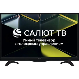  24" Телевизор ASANO 24LH5010T черный 1366x768, HD, 60 Гц, Smart TV, Салют ТВ 