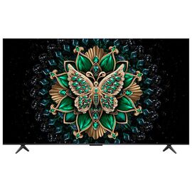  55" Телевизор TCL 55C6K черный Mini LED 3840x2160, 4K Ultra HD, 144 Гц, Wi-Fi, Smart TV, Google TV 