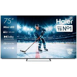  75" Телевизор HAIER 75 MiniLED M4 серебристый 3840x2160, 4K Ultra HD, 60 Гц, Wi-Fi, Smart TV, Android TV 