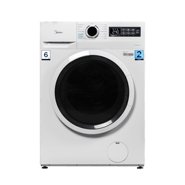 Стиральная машина Midea MF01610US40/W кл.:A++ фронт. макс.:6кг белый 