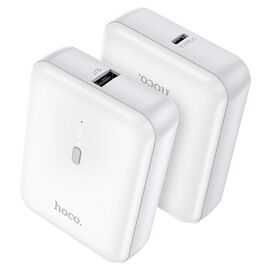  Аккумулятор внешний резервный HOCO J96 Strider 5000mAh (белый) 