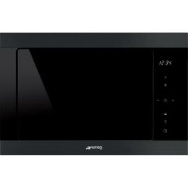  Встраиваемая микроволновая печь SMEG FMI325N чёрный матовый 