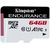  Карта памяти Kingston microSDXC 64Gb Class10 SDCE/64GB High Endurance w/o adapter 