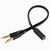  Адаптер RockBox 3.5 (м)(совмещенный) - 3.5 (п) (микрофон)/3.5 (п) (наушники) (black)(130727) 