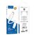  Кабель USB - микро USB HOCO X73 Sunway, 1.0м, круглый, 2.4A, силикон, цвет: белый (1/31/310) 
