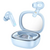  Наушники внутриканальные HOCO EQ6 Shadow, пластик, bluetooth 5.3, микрофон, цвет: синий (1/14/140) 