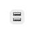  Автомобильное зарядное устройство HOCO Z12 Elite, 2xUSB с Кабелем USB - Lightning, 2.4A, белый 