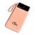  Power bank DeTech DT-PB220 персиковый цвет 