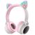  Наушники полноразмерные bluetooth HOCO W27 Cat ear (серый) 