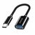  OTG переходник TYPE-C на USB 3.0 18W JOKADE JC026 black 