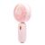  Вентилятор - портативный YM88220 (3 режима, 300mah) (pink) (240299) 