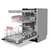  Посудомоечная машина Timberk T-DW45BI103 Set and Dry серебристая 