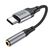  Переходник Jack 3.5 (м) - Type-C (п) Hoco LS36 Fresh цифровой (black) (235056) 