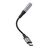  Переходник Jack 3.5 (м) - Type-C (п) Hoco LS36 Fresh цифровой (black) (235056) 