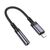  Переходник Jack 3.5 (м) - Lightning (п) Borofone BV24 Graceful (metal grey) (240963) 