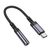  Переходник Jack 3.5 (м) - Type-C (п) Borofone BV24 Graceful (metal grey) (240962) 