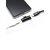  Адаптер Type-C(M) на Jack 3.5мм(F) Type-C(F) чёрный, блистер 