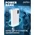  Повербанк Perfeo  MOUNTAINS 30000 mAh/LED дисплей/PD + QC 3.0/Type-C/4 USB/Выход: 3A, max 22.5W/ Белый, (Арт. PF_D0162) 