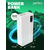  Повербанк Perfeo MOUNTAINS 40000 mAh/LED дисплей/PD + QC 3.0/Type-C/4 USB/Выход: 3A, max 22.5W/ Белый, (Арт. PF_D0160) 