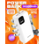 Повербанк Perfeo ENIQUE 30000 mAh/LED дисплей/PD + QC 3.0/Type-C/2 USB/Выход: 5A, max 22.5W/ Белый, (Арт. PF_E2083) 