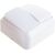  Выключатель SMARTBUY Юпитер SBE-03w-10-SW2-0 2-клавишный 10А, ОУ, белый 1/10 