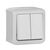  Выключатель Legrand Quteo 2кл. IP44 серый (782332) 