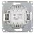  Переключатель Systeme electric Glossa GSL000465 двухклавишный в рамку титан схема 6 
