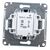  Выключатель Systeme electric Glossa GSL001311 1-клавишный механизм сх.1 графит 