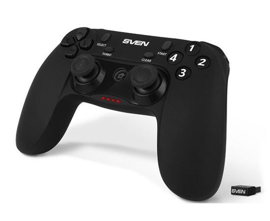  Геймпад Sven GC-3050 (13 кл. 2 стика, D-pad, Soft Touch, PC/PS3/Android/Xinput) черный 