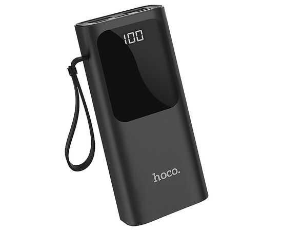  Внешний аккумулятор Hoco J41 10000 mAh (USB*2) (black) 