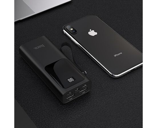  Внешний аккумулятор Hoco J41 10000 mAh (USB*2) (black) 