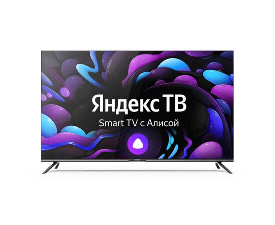  75" Телевизор Centek CT-8575 черный 3840x2160, 4K Ultra HD, 60 Гц, Wi-Fi, Smart TV, Яндекс ТВ 