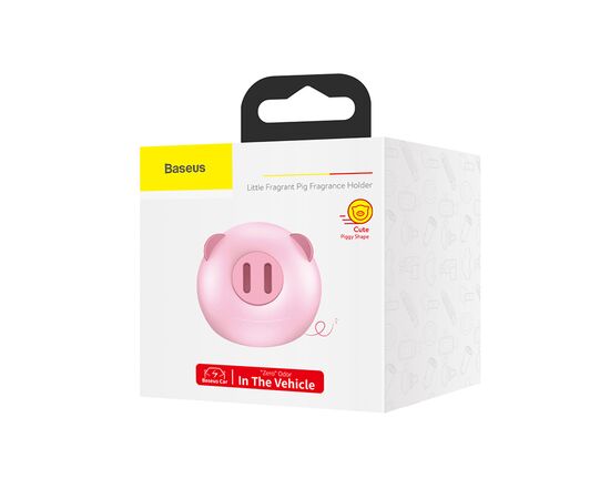  Ароматизатор BASEUS Little Fragrant Pig, розовый 
